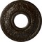 Ekena Millwork Hurley Ceiling Medallion (Fits Canopies up to 7 1/4"), 22 1/8"OD x 7 1/4"ID x 1 3/4"P, Bronze CM26HUBZS - alternate 1